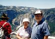 Luther & Ruth with a mountain